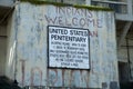 Indians Welcome Sign, Alcatraz